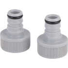Best Garden Female Poly Faucet Quick Connect Connector (2-Pack) Image 1