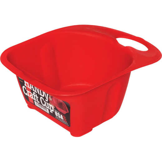 Handy Craft 1/2 Pt. Red Paint Cup